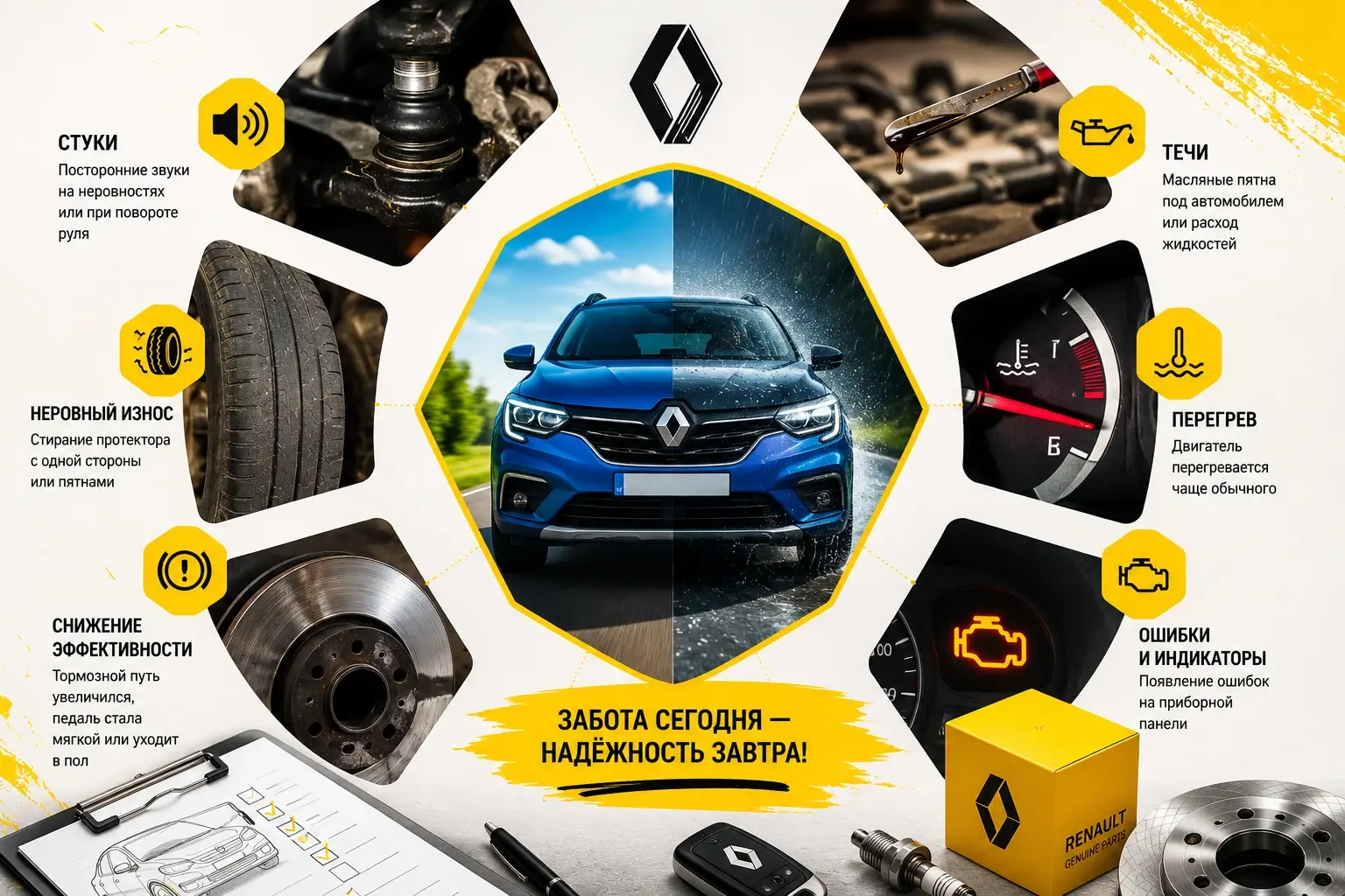 Ремонт Renault без переплат: каталог Бусцентр